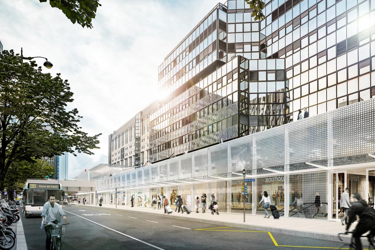 Gare De Lyon Facade Bercy Tess
