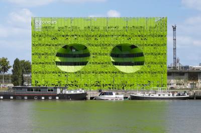 Le Pavillon vert, nouveau siège mondial d'Euronews.