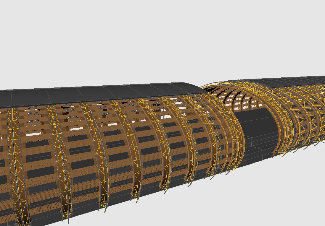 Modèle 3D d'étude.