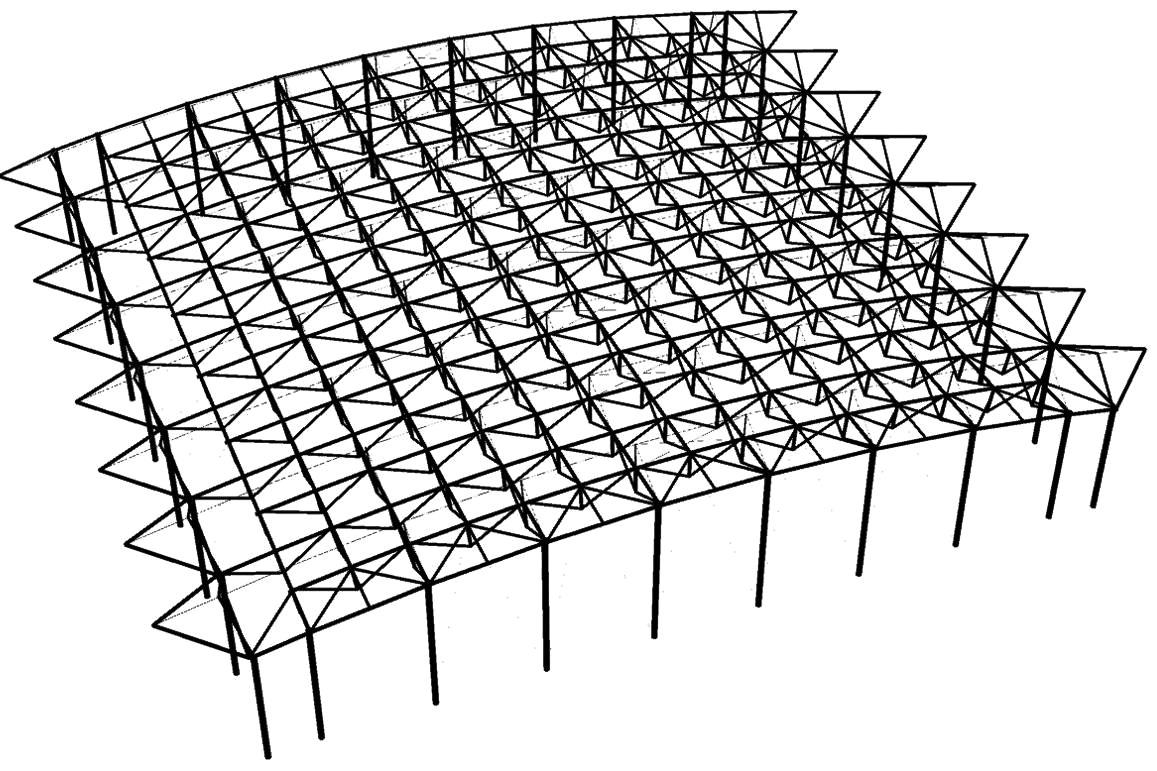 Structure filaire.