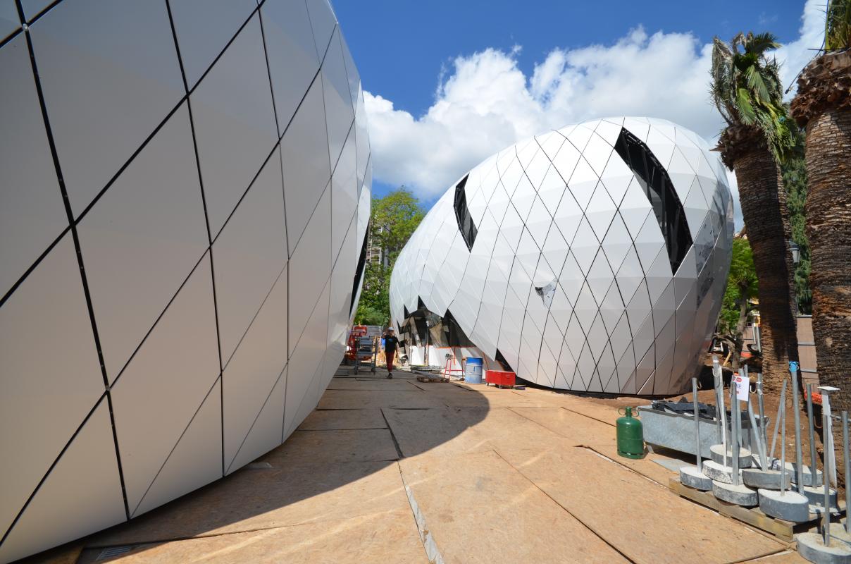 Passage entre les pavillons