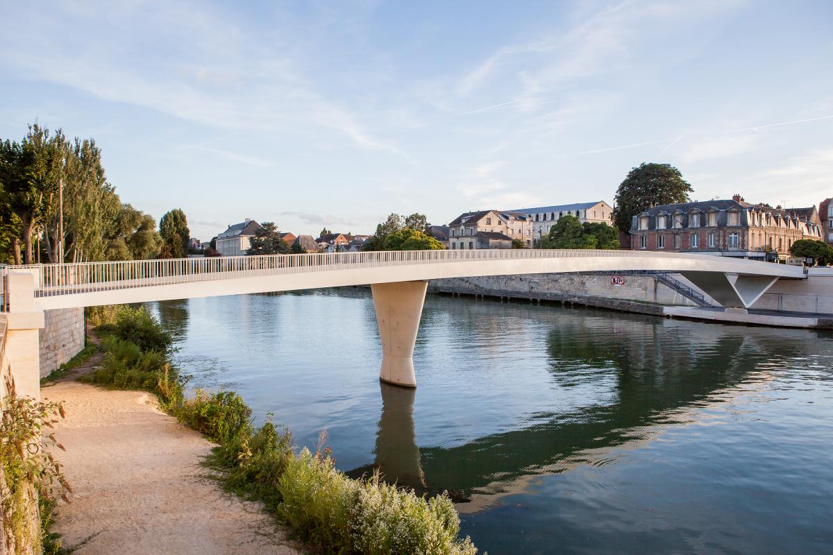 Nouvelle passerelle de Soissons