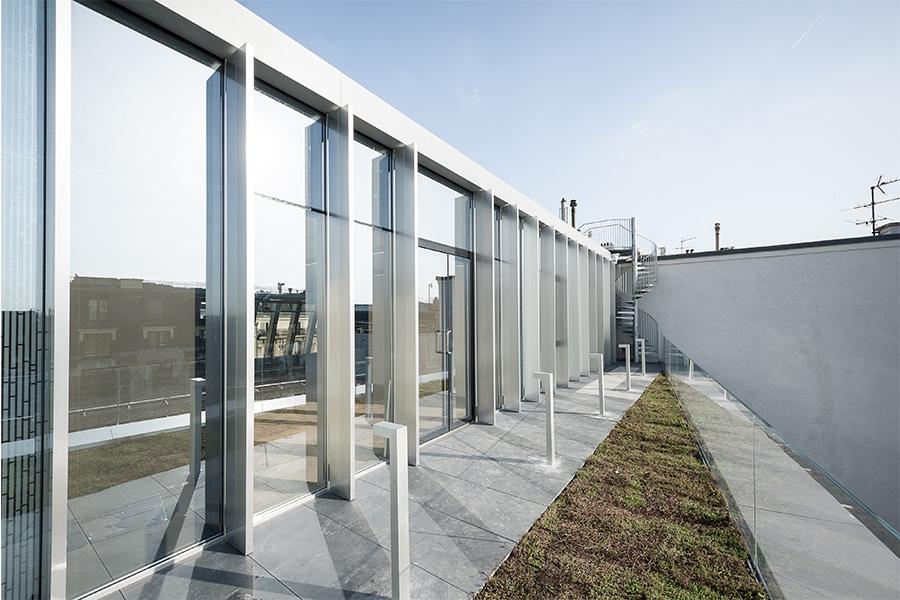 Terrasse sur cour 141, boulevard Haussmann